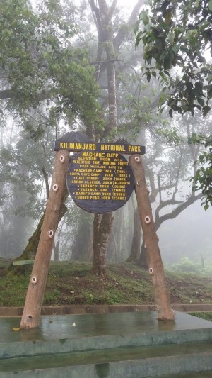 Machame Gate 1,800m (5,900ft)