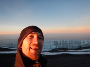 Sunrise Over the Glacier