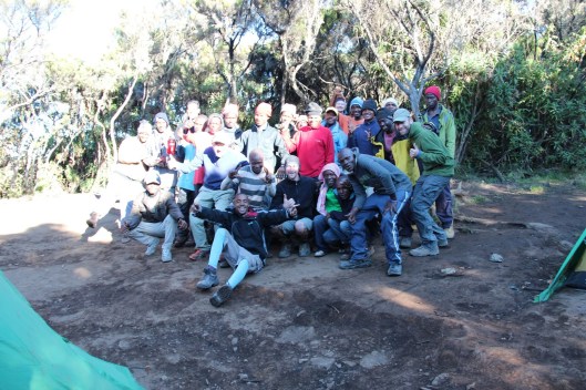 Group Photo With All the People That Helped Make it a Successful Hike!
