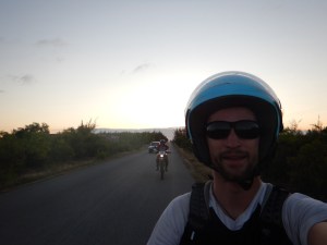 Sun Setting on the Ride Home