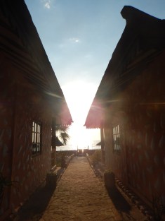 Early Morning View from the Hotel Lobby