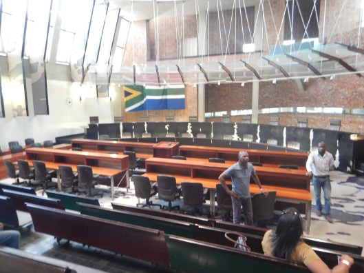 Constitutional Court Built with Bricks from the Old Prison