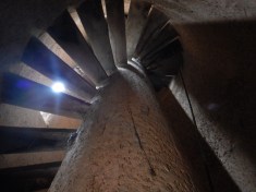 Staircase up to the Church Steeple