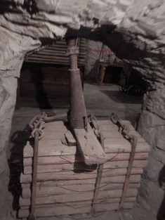 Supports Inside the Mine