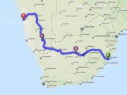 Coast to Coast 2575km (1600mi)