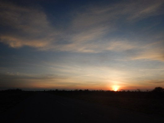 Sunrise in Botswana