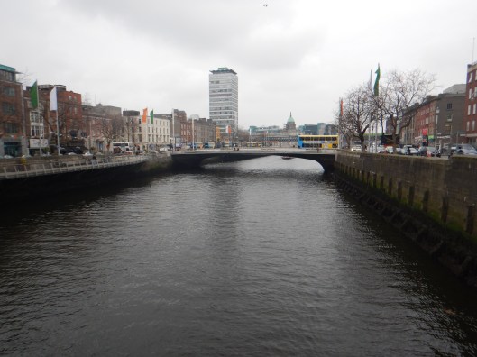 River Liffey Through Dublin