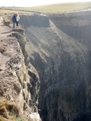 Mom and Sister at the Cliffs