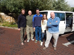 Me, Ron, Aaragon, Hannah, and Bill