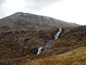 Waterfall Flowing from the Lochan