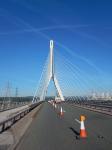 Into Wales Crossing River Dee