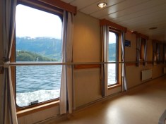 Cruising on the ferry