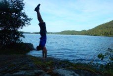 Always need some gymnastics in a new country