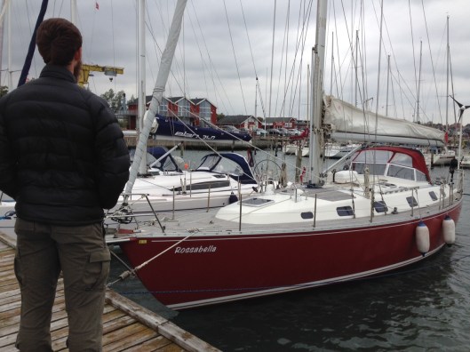 One of Lars and Vera's friends sail boats that has traveled all over! The Rossabella