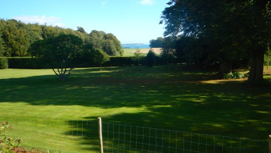 The view to the ocean from the back porch