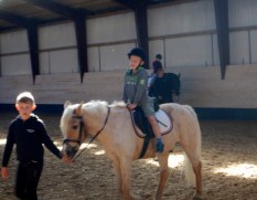 Marius didn't have fun at all..he only had to try out every horse!