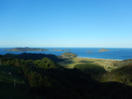 High above Matauri Bay. Just stunning