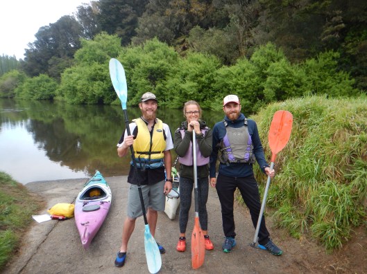 Me, Elin, Steve. We didn't know what we just got ourselves into