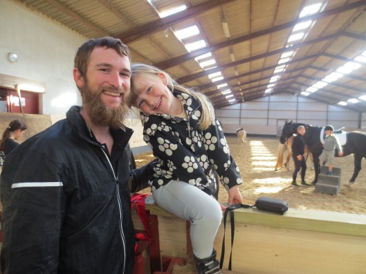 Kirstine and I. She's so sweet