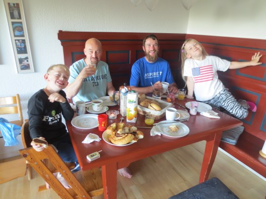 Marius, Anders, Me, Kirstine. Such a great family and I had a wonderful time!