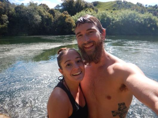 The water may have been cold but boy was it refreshing!